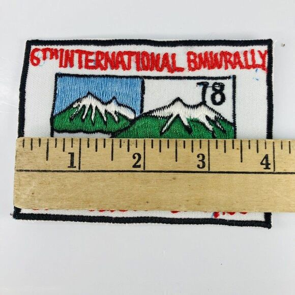 BMW Motorcycle Patch BMWMOA 1978 6th National Rally Ouray Colorado VTG - Picture 2 of 3